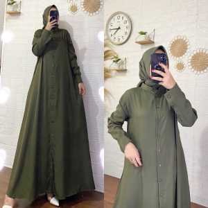 MIKAYLA-Gamis sakila premium Original / Gamis Muslim Wanita Cantik & Elegan / Gamis Wanita Bahan sakila premium Berkualitas