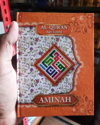 Al-Quran & Tajwid HVS Kecil A6 HC Cahaya Motif Cantik Murah Sovenir Kado