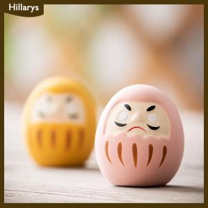[Hillarys] รูปปั้นดารุมะเซรามิกญี่ปุ่นแก้วน้ำดารุมะงานฝีมือโชคดีของตกแต่งภูมิทัศน์ตุ๊กตาดารุมะของขวัญตกแต่งบ้าน