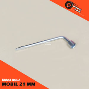 Kunci Roda Mobil 19 & 21 mm + Congkelan Ban Warna Silver