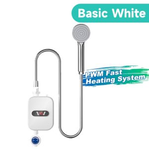 Goldstar Water Heater 6500W Electric Instant Hot Water Heater with Self-modulating household instant shower set tankless 3 seconds hot water over-temperature protection