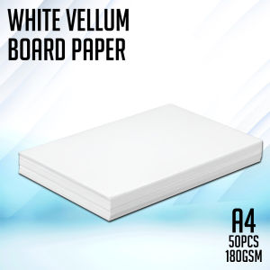 Quali-Products - White Vellum Board A4 Paper - 180gsm/ 230gsm