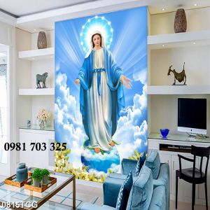 Tranh gạch công giáo 3d treo tường