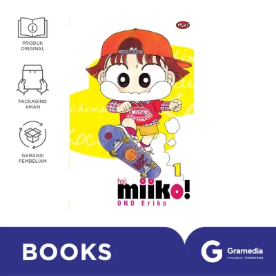 Buku Komik - Hai Miiko! 01 - Bookpaper