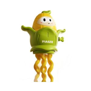 TRANQUIL HUT Dancing Squid Toy Dancing Toys for Baby Music Sound Toys Christmas Gift Birthday Gift for Baby Plastic Dancing Corn Clockwork Toys Interactive Simulation Clockwork Dancing Squid Toy Flexible Walking Dancing Squid Kids Toddlers
