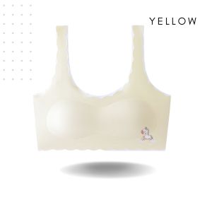 Girl Training Bra Teenage Seamless Bra Young Student No Steel Ring Bra