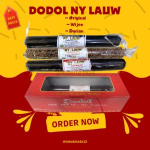 Dodol Ny Lauw Hampers 3 rasa 200 gr Khas Tangerang dengan Box