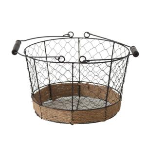 Trang trí mạnh mẽ sắt bát giỏ với chuối đứng phụ kiện cho bàn bếp hiện đại và truyền thống