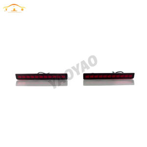 Young0 Car LED rear bumper lamps for Mitsubishi xforce 2023 2024 fog lamps brake turn signal reflector indicators taillights6P7Q8