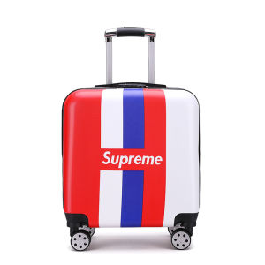 18 Inch Carrier Childrens Boy Small Carry-on Cabin Travel Suitcases With Wheels Code Lock Kids Girl Trolley Roller Luggage Bag Check-in Case Free Shipping