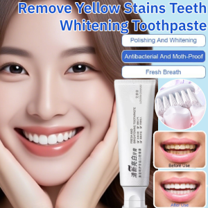 Remove Yellow Stains Teeth Whitening Toothpaste Strengthen Teeth Toothpaste Prevents Yellowing Removes Bad Breath