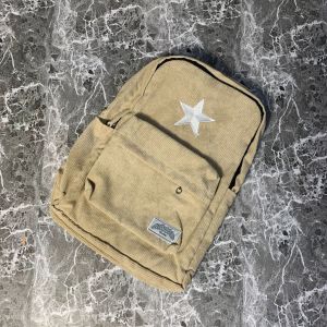TAS RANSEL CORDUROY BAGPACK Backpack | Tas Ransel Sekolah Motif Bintang Bisa Cod