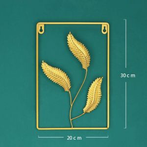 Pajangan Hiasan Dinding INS Nordic Wall Hanging Leaf Ornaments Home Decor