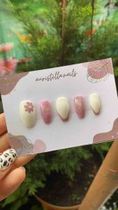 [AURISTELLA] PRESS ON NAILS/ FAKE NAILS/ KUKU PALSU/ CUSTOM