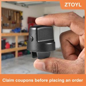【ZTOYL】 Keyless đánh lửa Knob cap chèn cho Lancer cho mits thay thế phụ kiện chống xước nâng cấp cho xe bắt đầu nút dễ dàng để cài đặt