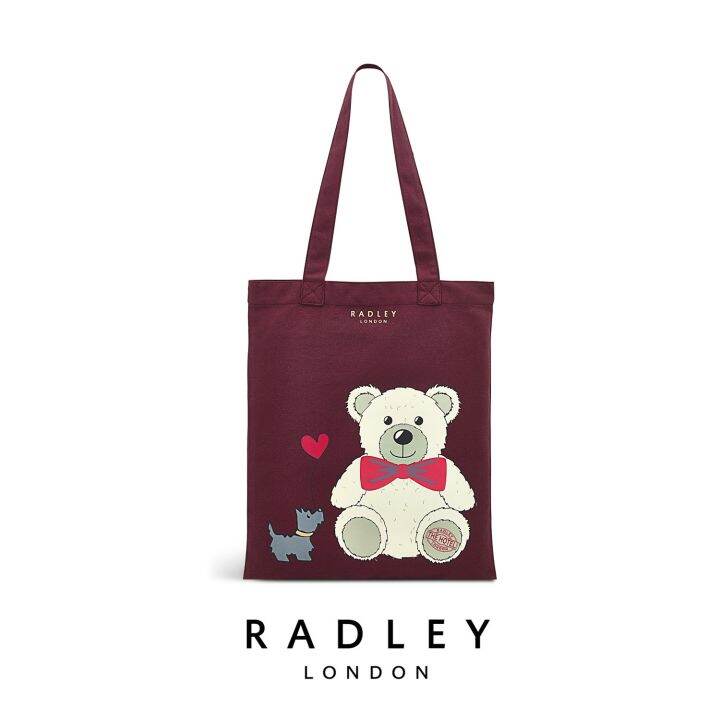 Radley london canvas hot sale tote bag