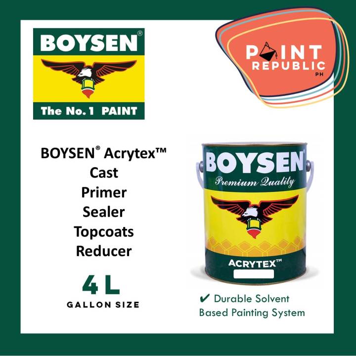 Boysen Acrytex Paints - 4L | Lazada PH