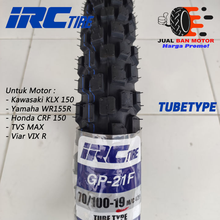 Ban IRC GP21 70 100 ring 19 tubetype semi trail GP 21 Lazada
