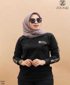 kaos zolaqu // kaos wanita lengan panjang / zolaqu original terbaru 2025 / atasan wanita cod
