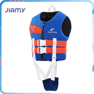 JiAmy เสื้อแจ็กเก็ตว่ายน้ำสำหรับเด็ก15-45กก. เสื้อพยุงตัวสำหรับเด็กผู้ชายเด็กผู้หญิงชุดว่ายน้ำลอยน้ำได้เริ่มต้นสำหรับว่ายน้ำ