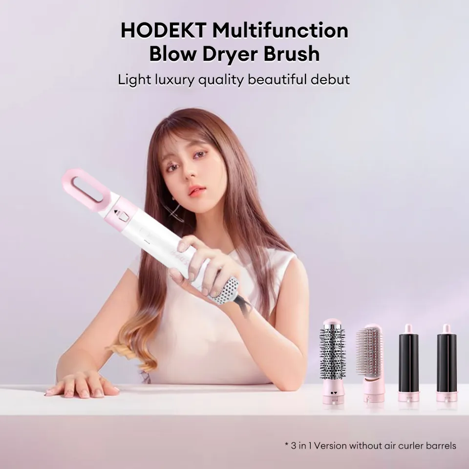 HODEKT in Hair Dryer Hair Straightener Multifunctional Hot Air