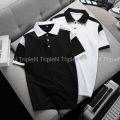 Áo Polo Nam TripleN Phối Thêu Hoặc Không Thêu Chất Vải Cá Sấu Cotton Co Dãn 4 Chiều Cao Cấp. 