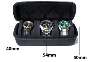 1pcs Watch Travel Bag Portable Single Watch Storage Box & Organizer for Wristwatch and Smart Watches