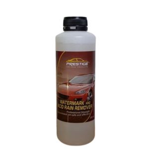 Prestige 250ml Watermarks & Acid Rain Remover Exterior Car Care Glass & Windshield Cleaner Powerful Washer Fluid for Removing Water Spots Acid Rain Dirt & Grime Polishes & Protects Car Surfaces Ideal for Car Maintenance Detailing & Daily Use