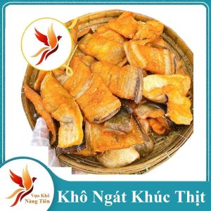 Khô cá ngát vị cá vừa ăn khô không xương- thịt mềm béo trọng lượng 500g và 250gr