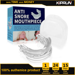 Kiprun chống ngáy bruxism miếng bảo vệ miệng chống ngáy ống ngậm ngủ thiết bị bruxism ngáy Stopper cải thiện giấc ngủ ống ngậm cải thiện ngủ răng bruxism