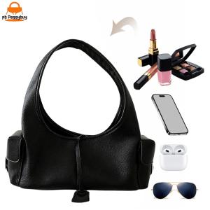 Women PU Retro Backpack Large Capacity Travel School Work Shoulder Bag for Women with Top Handle and Multiple Compartments