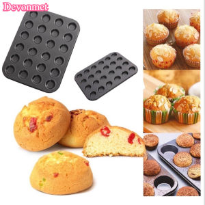 Muffin Baking Pan 24 Holes Mini Muffin Tray Pan Mold Muffin Pan Non-stick Easy-to-clean Pan Kitchen Baking Tools