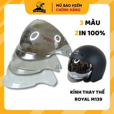 Kính rời thay thế cho mũ bảo hiểm Royal M139 - Kính âm