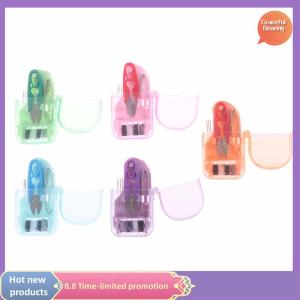 Graceful ชุดจักรเย็บผ้าแบบพกพาขนาดเล็กพกพาสำหรับเดินทางในบ้านกล่องอุปกรณ์เย็บผ้าเข็ม