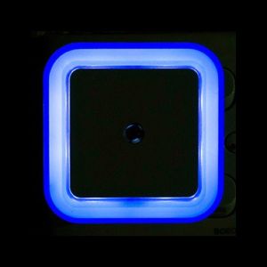 led night light for bedroom sleep plug lights night lamp sensor light auto ON/OFF mini wall light UK plug EU plug 220V 0.5W