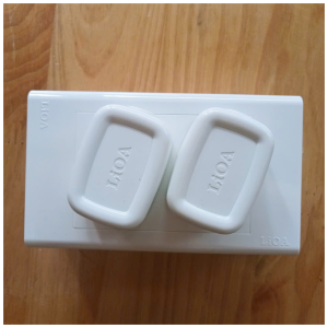 Bộ Ổ cắm 3 chấu 16A với Phích cắm 3 chấu PUS LiOA Chính hãng