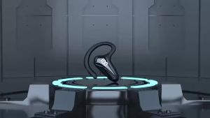 BONINE Bone Conduction Bluetooth 5.2 Earphone Hook Ear Business Wireless HeadphoneSingle Ear Sports Headset for Handsfree Phones