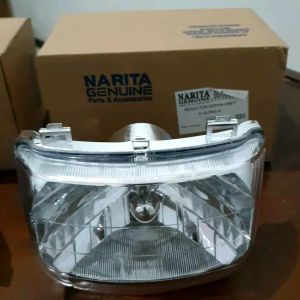lampu depan supra x fit tahun 2000-2004 reflektor headlamp supra x 100 fit old