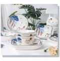 Cat Series Kitchenware Ceramic Tableware Set Dumpling Plate Rice Bowl Soup Bowl Baking Pan - Mangkuk Pinggan. 