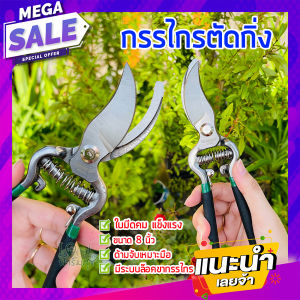 กรรไกรตัดกิ่ง 🍂ขนาด 8 นิ้ว ตกแต่งกิ่งไม้ ใบมีดคม แข็งแรง เกรด A จับเหมาะมือ มีระบบล๊อคขากรรไกร homes