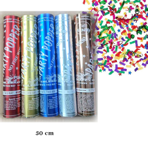 Party Popper Ulang Tahun & Wedding / Petasan Pesta Semburan Kertas Warna Warni / Confetti