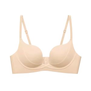 (SG InStock) Deep V UpLift U Shape Push Up Wireless Bra (Wireless. Seamless. lingerie)-MBA18