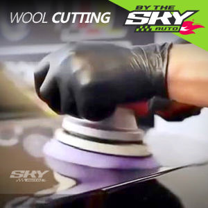 Wool Pad Cutting Japanese Style 5 inch / 3inch - Wool Cutting Poles Mobil