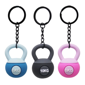 Fitness Inspired Kettlebell Keychain Unique Sports Keychain Accessory With Kettlebell Designs For Active Individuals