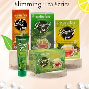 Mustika Ratu Slimming Series | Slimming Gel | Slimming Tea | Teh Diet Jel Penghancur Lemak | BPOM | Jamu Pelangsing Honey Lime Diet Detox Herbal