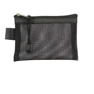 กระเป๋าเก็บเครดิตไอดีการ์ดกระเป๋าใส่บัตรแบบมีสายหูฟังกระเป๋าพวงกุญแจสายข้อมูลลิปสติกกระเป๋าเหรียญแบบพกพาโปร่งใสขนาดเล็กตาข่ายไนล่อน