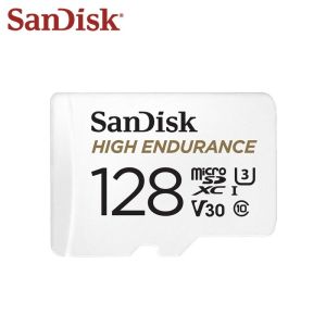 Sandisk High Endurance Micro SD Card 128GB 256GB 512GB Memory Card With Adapter Flash Card For Surveillance Camera System