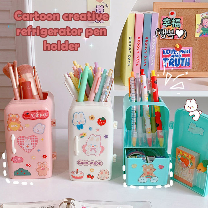 ✨Xinder✨ Cute pen holder desk organizer Desktop stationery
