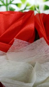 Buket uang kosong 10 slot biq size warna maroon