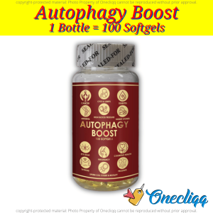 Autophagy Boost l Strengthens Immune System l Reduces Body Pain l Improves Mental Focus & Clarity l 1 Bottle 100 Softgel